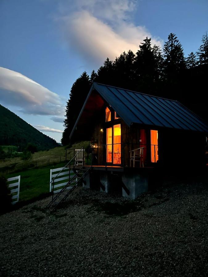 فيلا Bramble Tiny House Zărneşti المظهر الخارجي الصورة