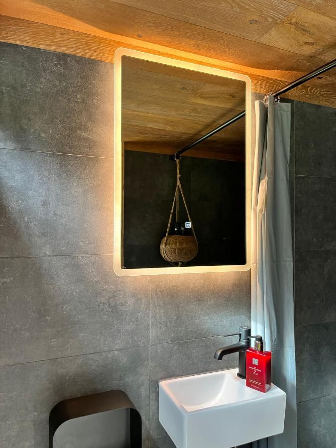 فيلا Bramble Tiny House Zărneşti المظهر الخارجي الصورة